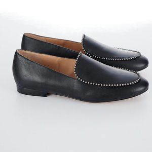 Coach Harper Studded Black Leather Loafers Size 7